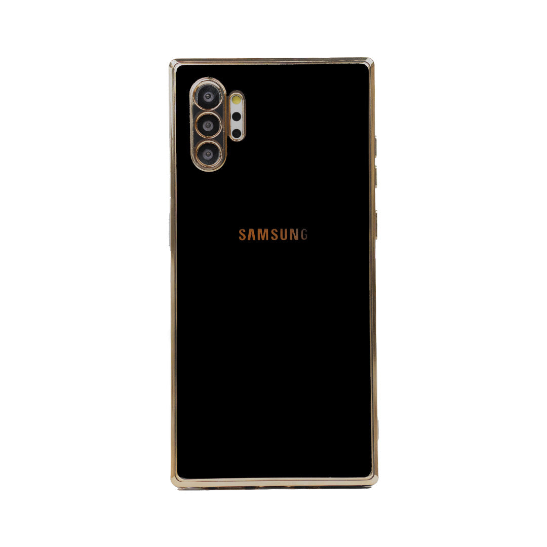 Plating Gold Lens Protection Case Samsung Note 10 Plus