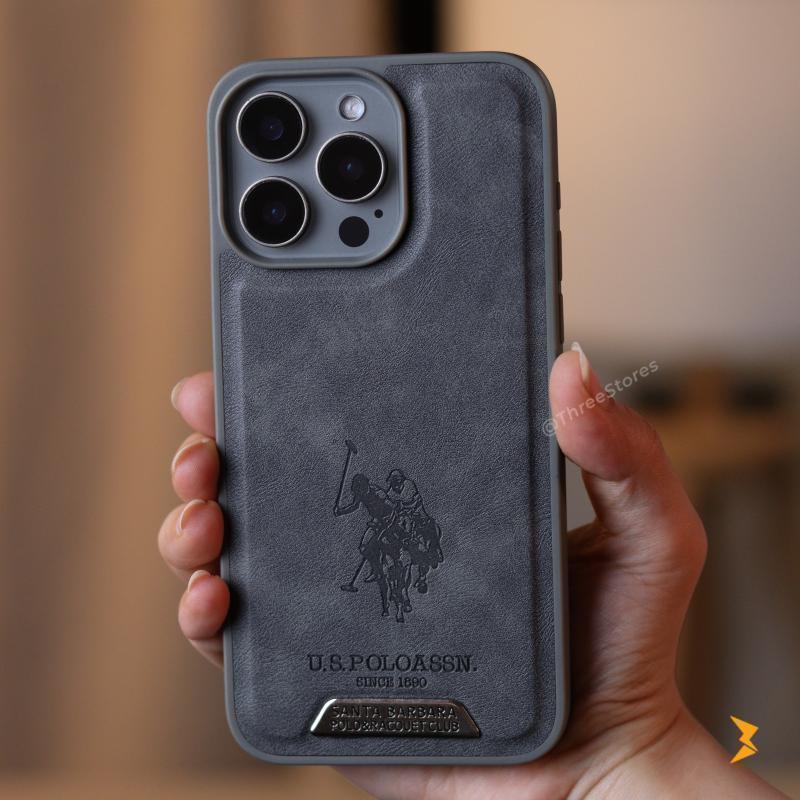 Polo Acouet Club Leather Case iPhone 13 Pro - Three