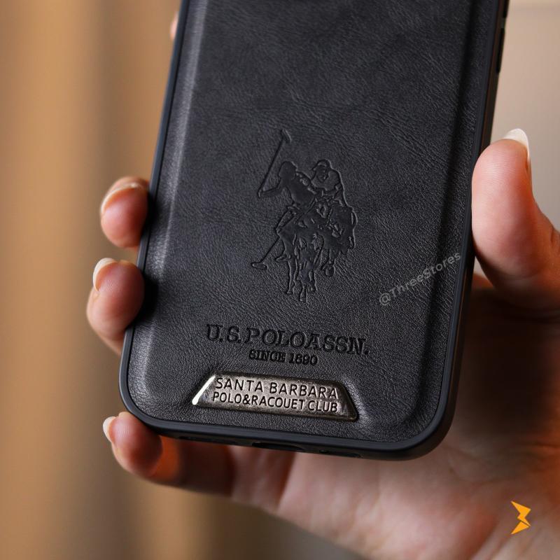 Polo Acouet Club Leather Case iPhone 15 Pro - Three