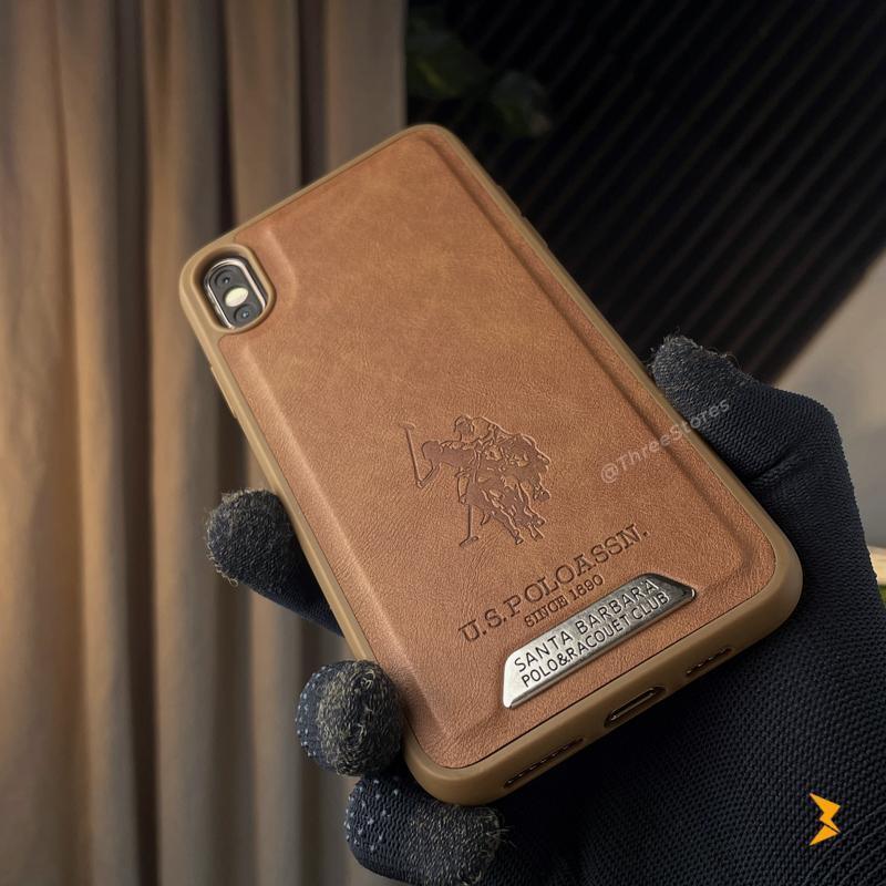 Polo Acouet Club Leather Case iPhone X Max - Three