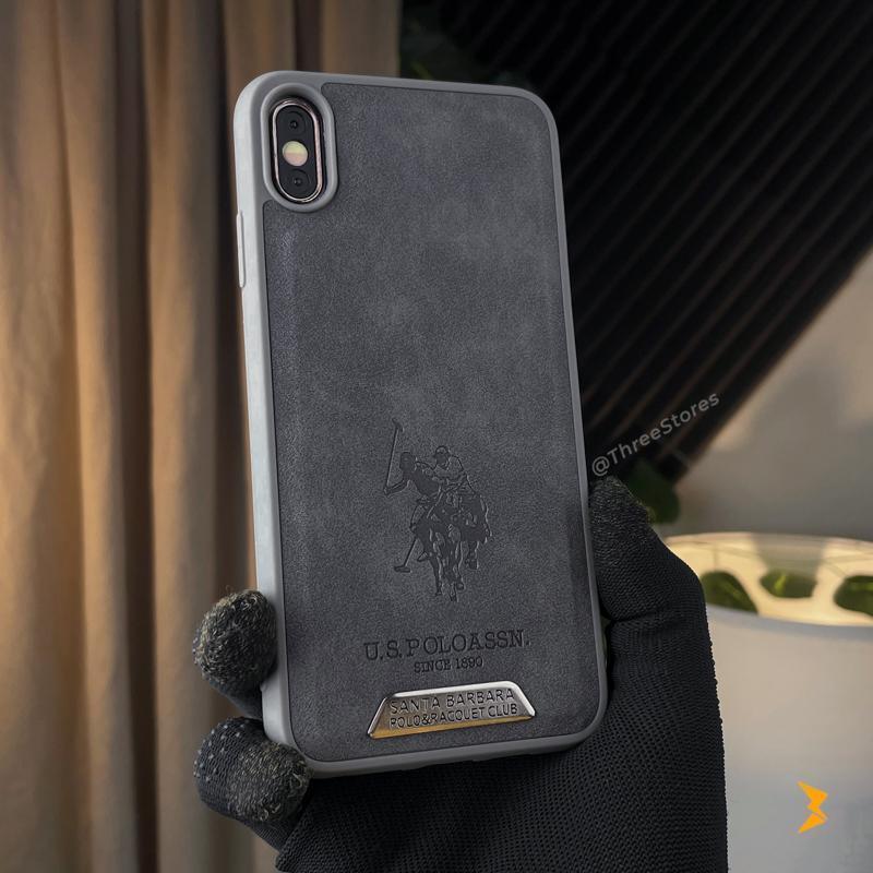 Polo Acouet Club Leather Case iPhone X Max - Three