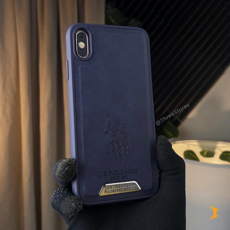 Polo Acouet Club Leather Case iPhone X Max - Three