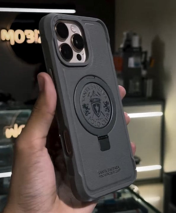 Polo Tough Leather Magsafe Case iPhone 16 Pro Max