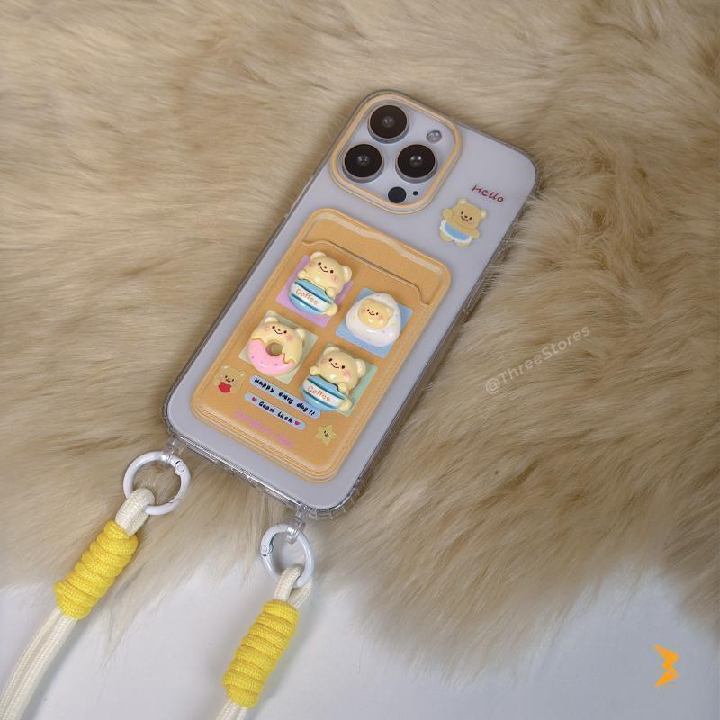 Pops Cute Card Case iPhone 11 Pro Max - Three