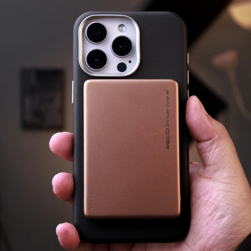 Premium Leather Stand Case iPhone 15 Pro Max