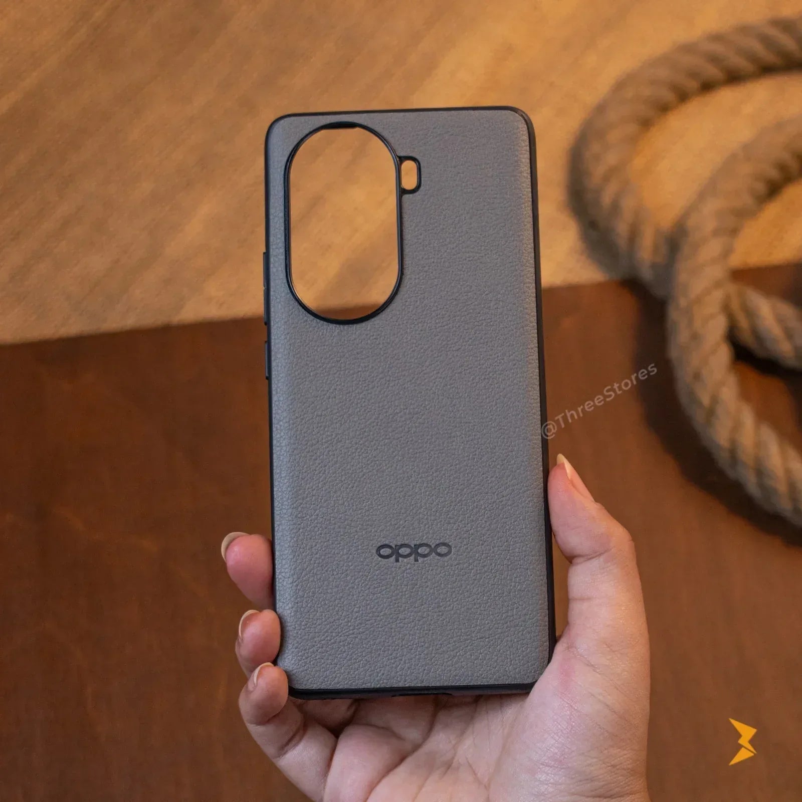 Prestige Leather Case Oppo Reno 11 - Three
