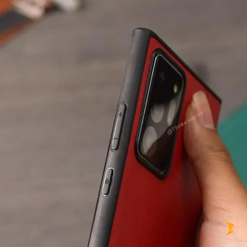 Prestige Leather Case Samsung Note 20 Ultra - Three