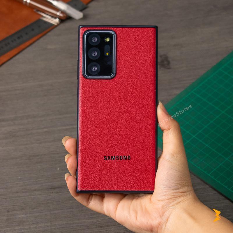 Prestige Leather Case Samsung Note 20 Ultra - Three