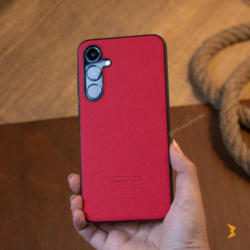 Prestige Leather Case Samsung A55 - Three