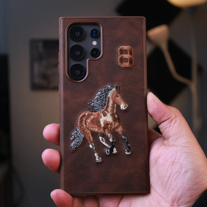 Puloka 3D Leather Case Samsung S25 Ultra