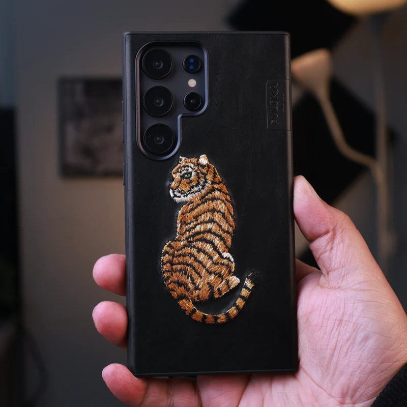 Puloka 3D Leather Case Samsung S25 Ultra