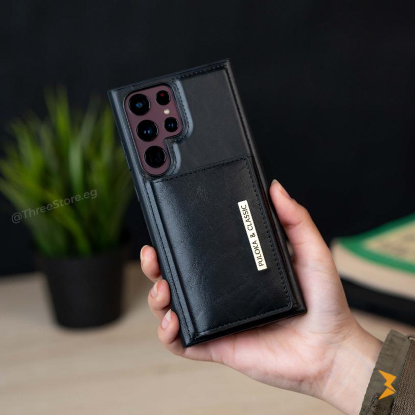 Puloka Detachable Card Clip Case Samsung S24 Ultra