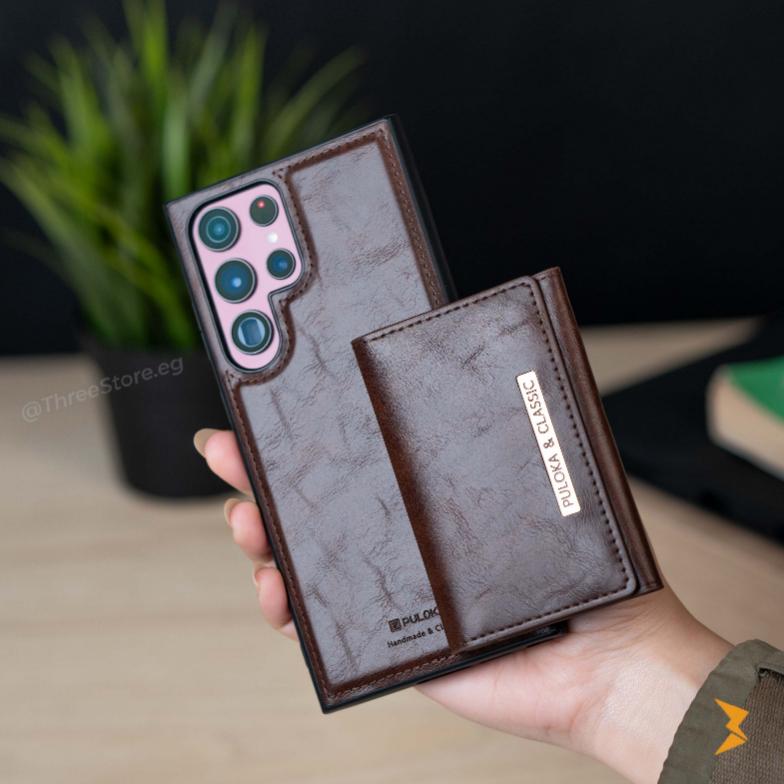 Puloka Detachable Card Clip Case Samsung S24 Ultra