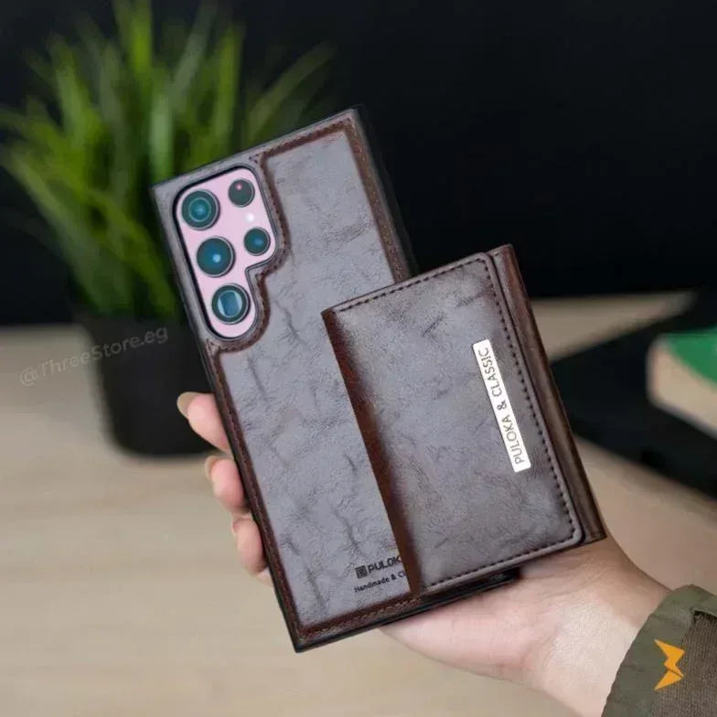 Puloka Detachable Card Clip Case Samsung S25 Ultra - Three