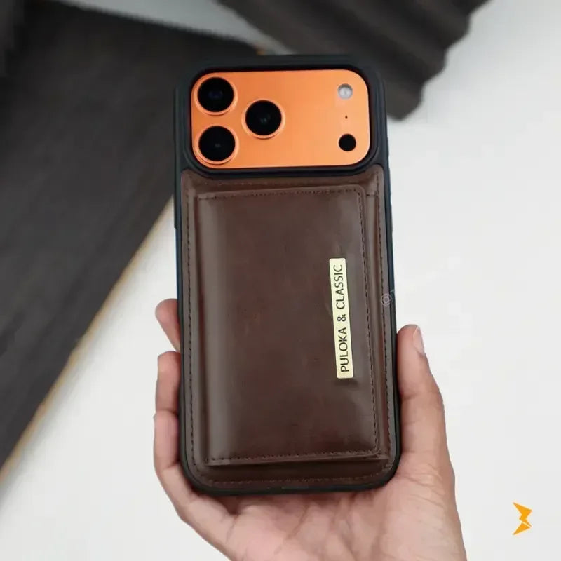 Puloka Detachable Card Clip Case iPhone 17 Pro - Three