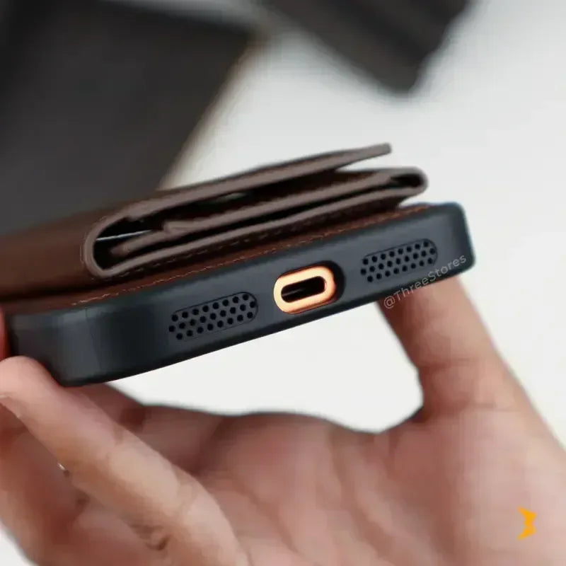 Puloka Detachable Card Clip Case iPhone 17 Pro - Three
