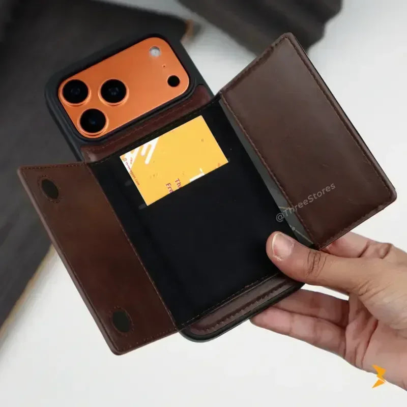 Puloka Detachable Card Clip Case iPhone 17 Pro - Three