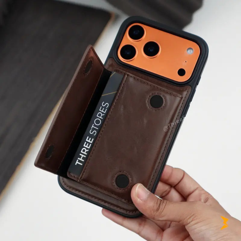 Puloka Detachable Card Clip Case iPhone 17 Pro Max
