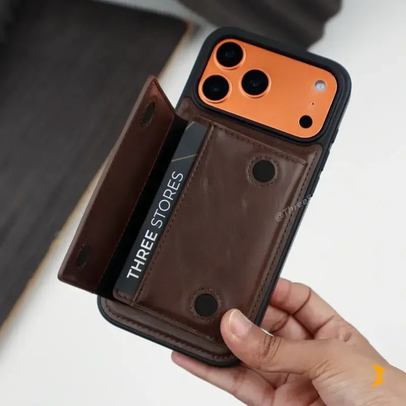 Puloka Detachable Card Clip Case iPhone 17 Pro Max - Three