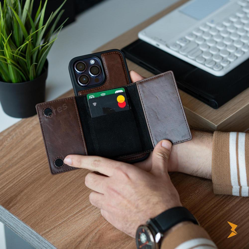 Puloka Detachable Card Clip Case iPhone 11 Pro Max - Three