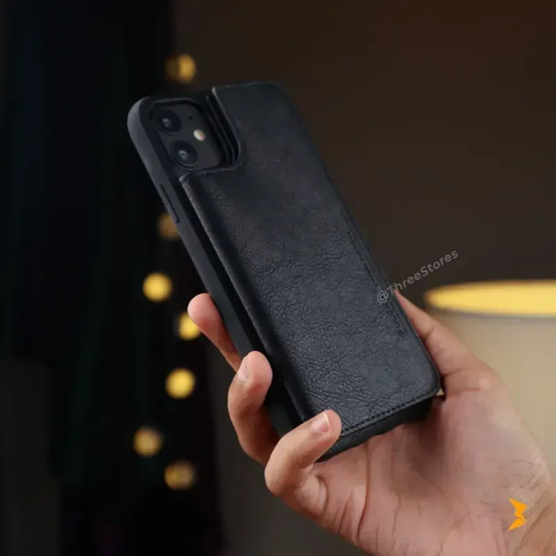 Puloka Full Back Wallet Case iPhone 11 - Three