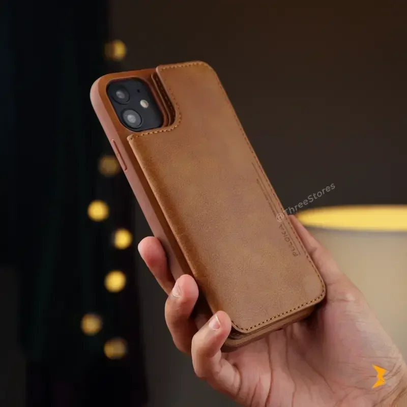 Puloka Full Back Wallet Case iPhone 11 - Three