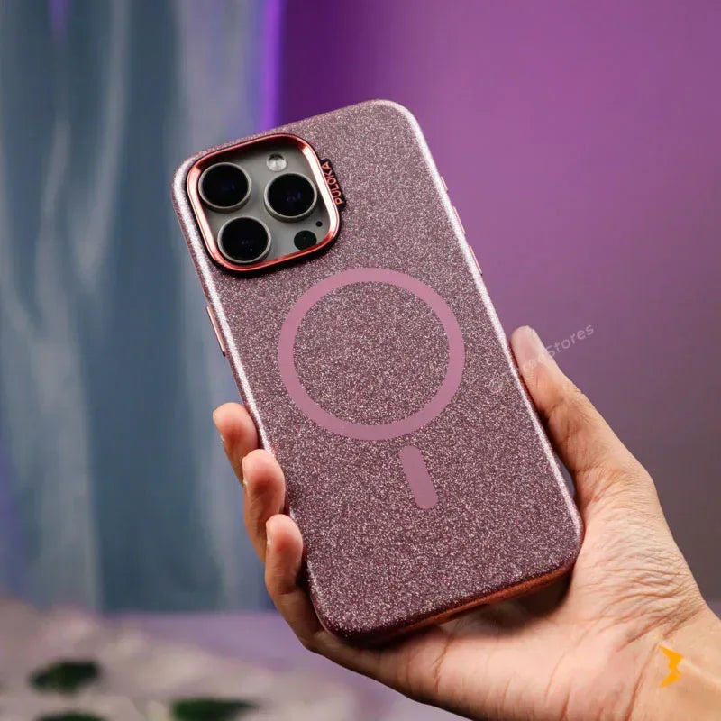 Puloka Glitz Magsafe Case iPhone 16 Pro Max - Three
