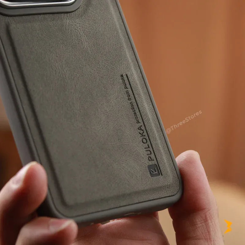 Puloka KickSnap Leather Case Oppo Reno 12 - Three