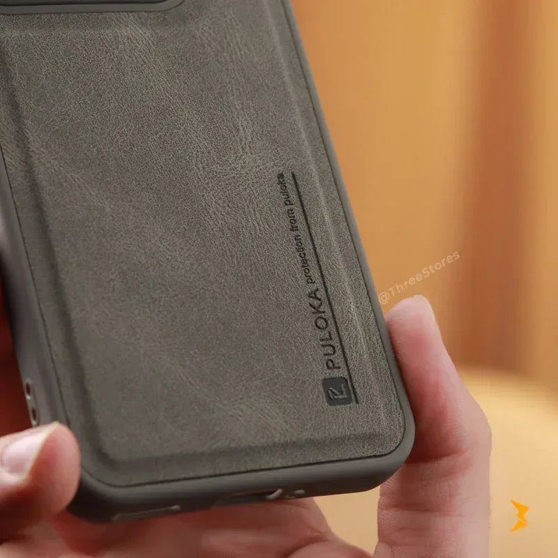 Puloka KickSnap Leather Case Oppo Reno 13F - Three