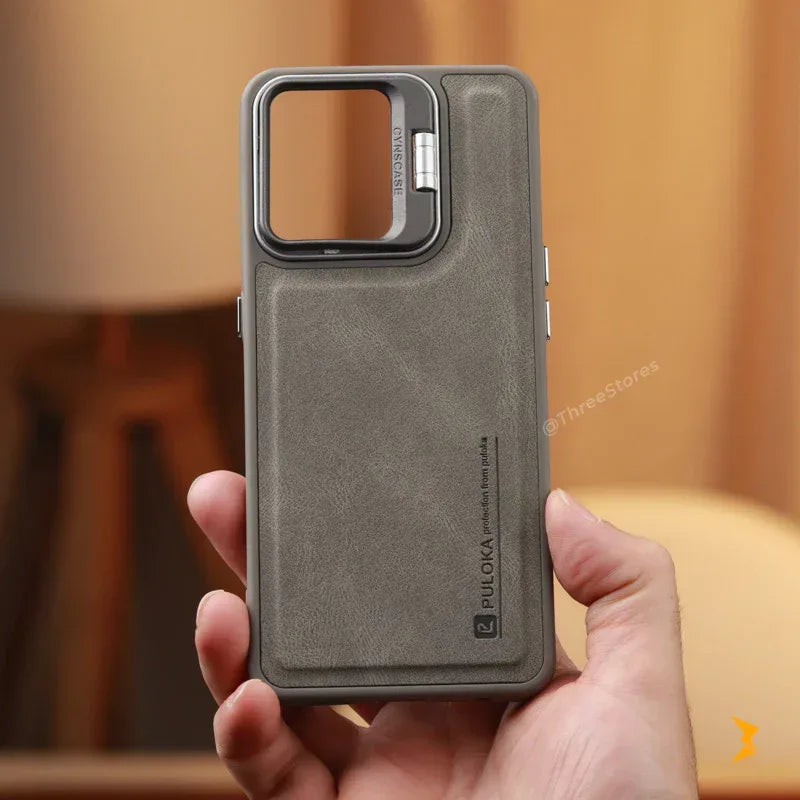 Puloka KickSnap Leather Case Oppo Reno 8 4G - Three