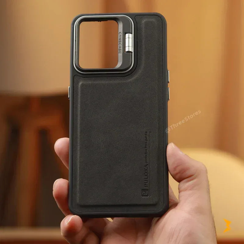 Puloka KickSnap Leather Case Oppo Reno 8 4G - Three