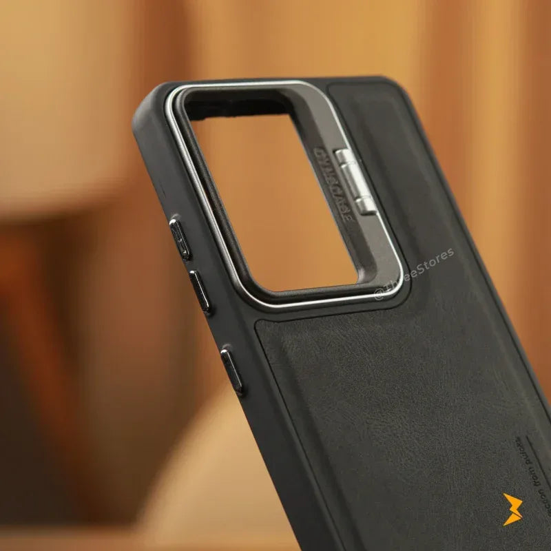 Puloka KickSnap Leather Case Samsung S21 Ultra - Three