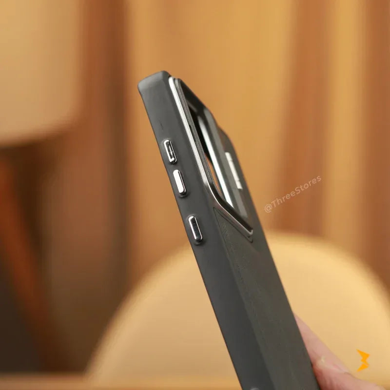 Puloka KickSnap Leather Case Samsung S21 Ultra - Three