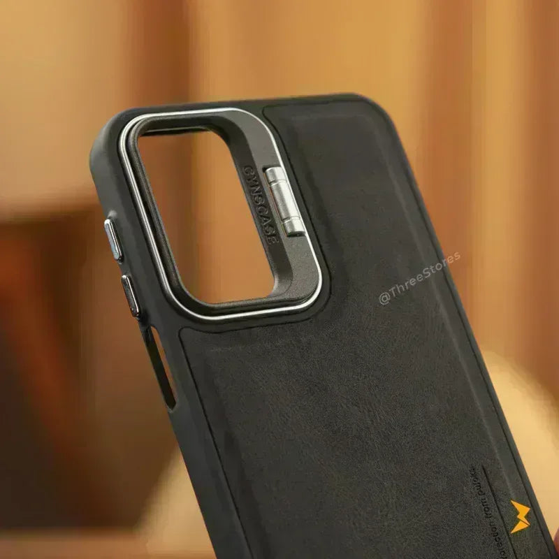 Puloka KickSnap Leather Case Samsung A54 - Three