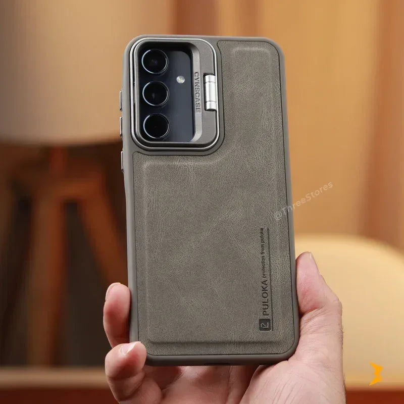 Puloka KickSnap Leather Case Samsung A55 - Three