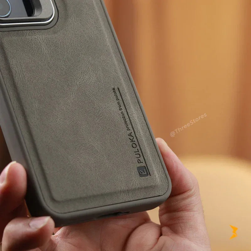 Puloka KickSnap Leather Case Samsung A55 - Three