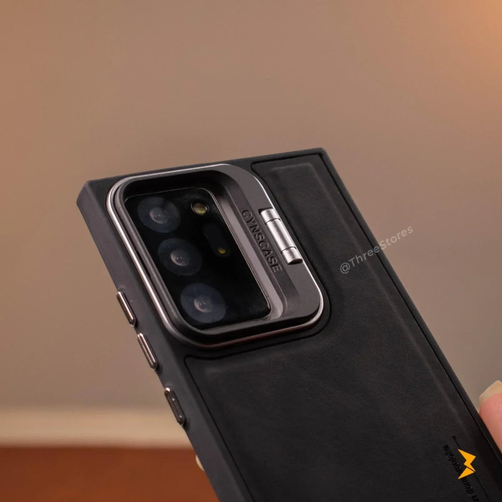 Puloka KickSnap Leather Case Samsung Note 20 Ultra - Three