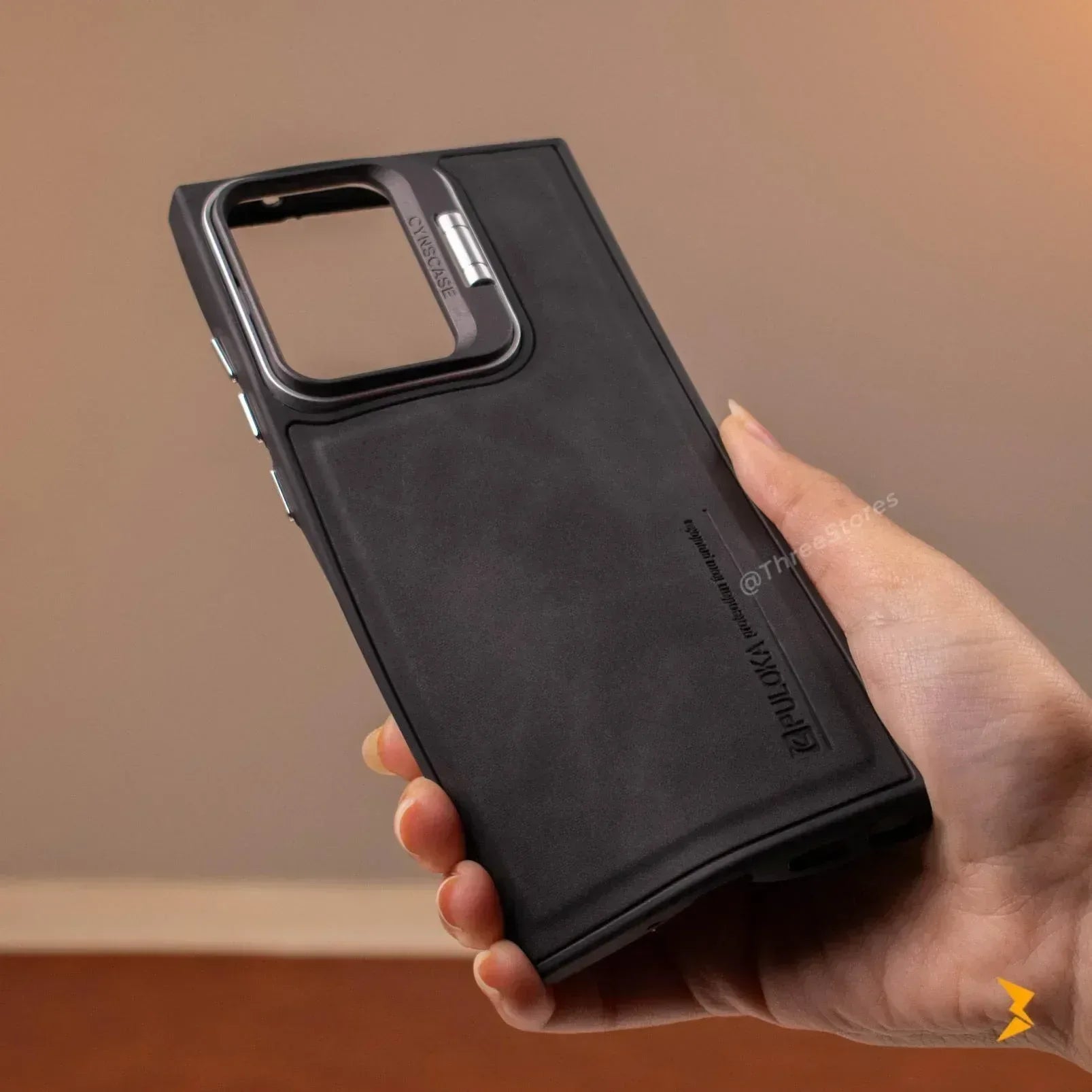 Puloka KickSnap Leather Case Samsung Note 20 Ultra - Three