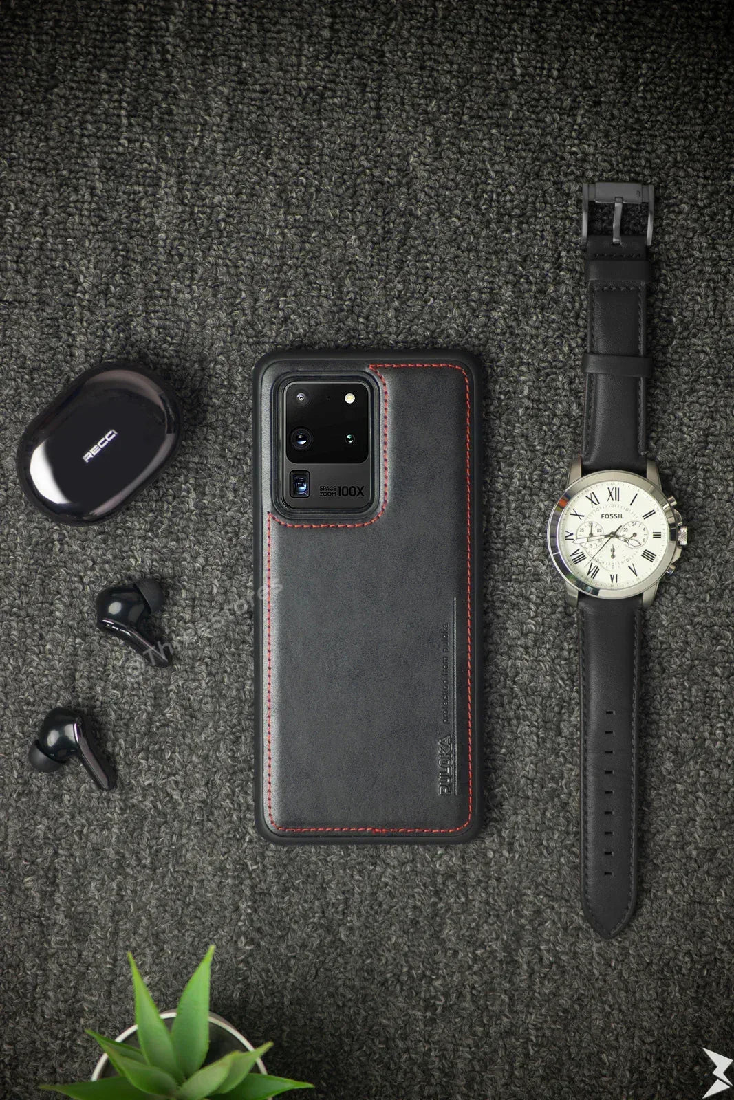 Puloka Leather Case Samsung S20 Ultra - Three