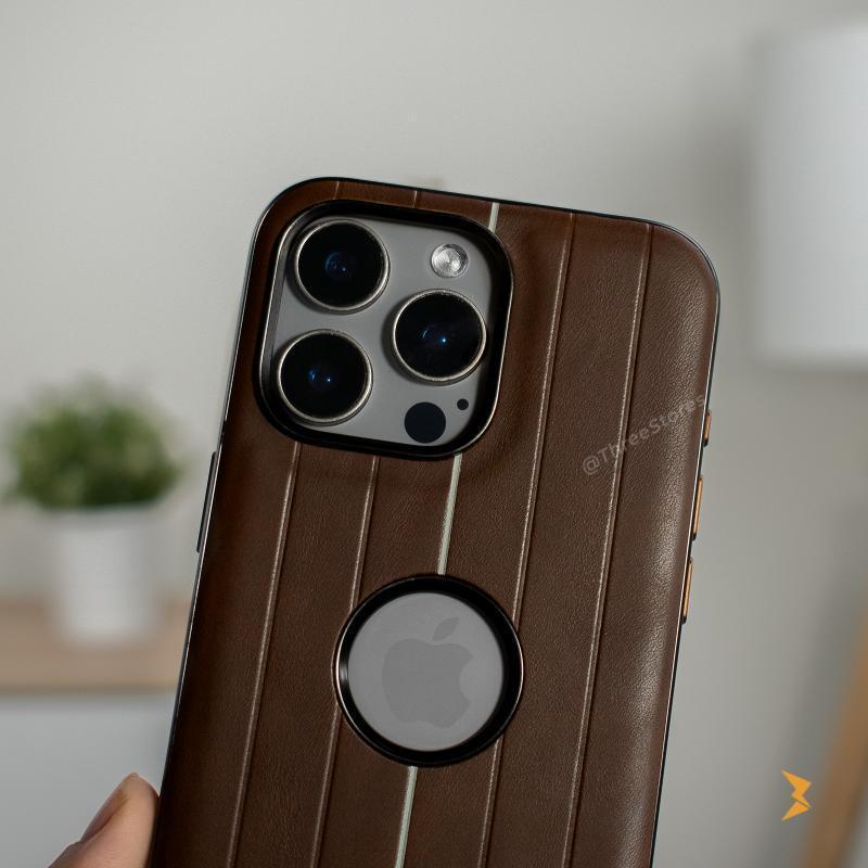 Puloka PrimeShield Leather Case iPhone 13 Pro Max - Three