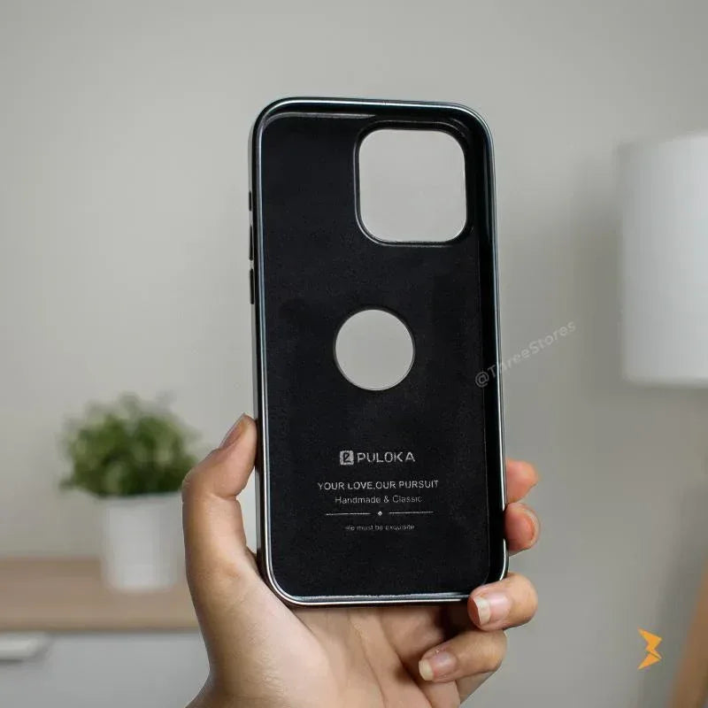 Puloka PrimeShield Leather Case iPhone 13 Pro Max - Three