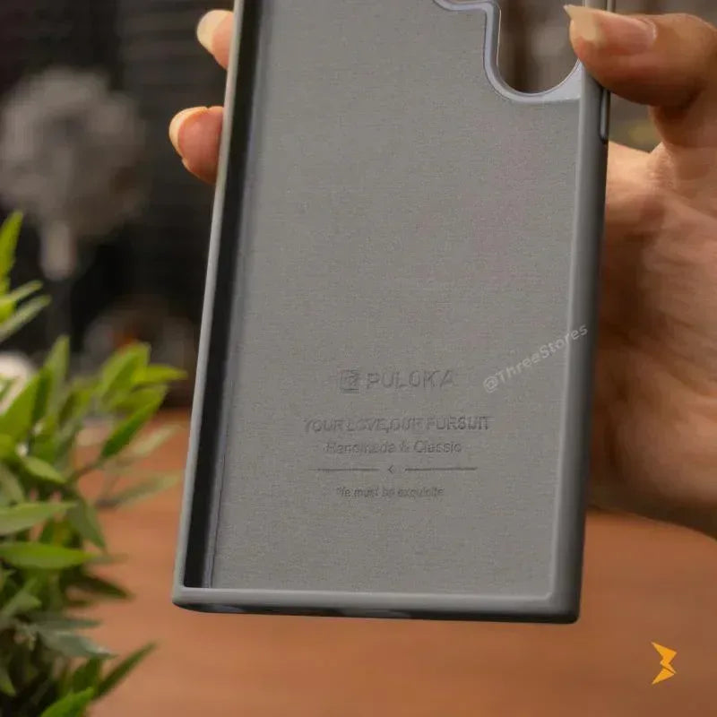 Puloka Solemn Leather Case Samsung S25 Ultra - Three