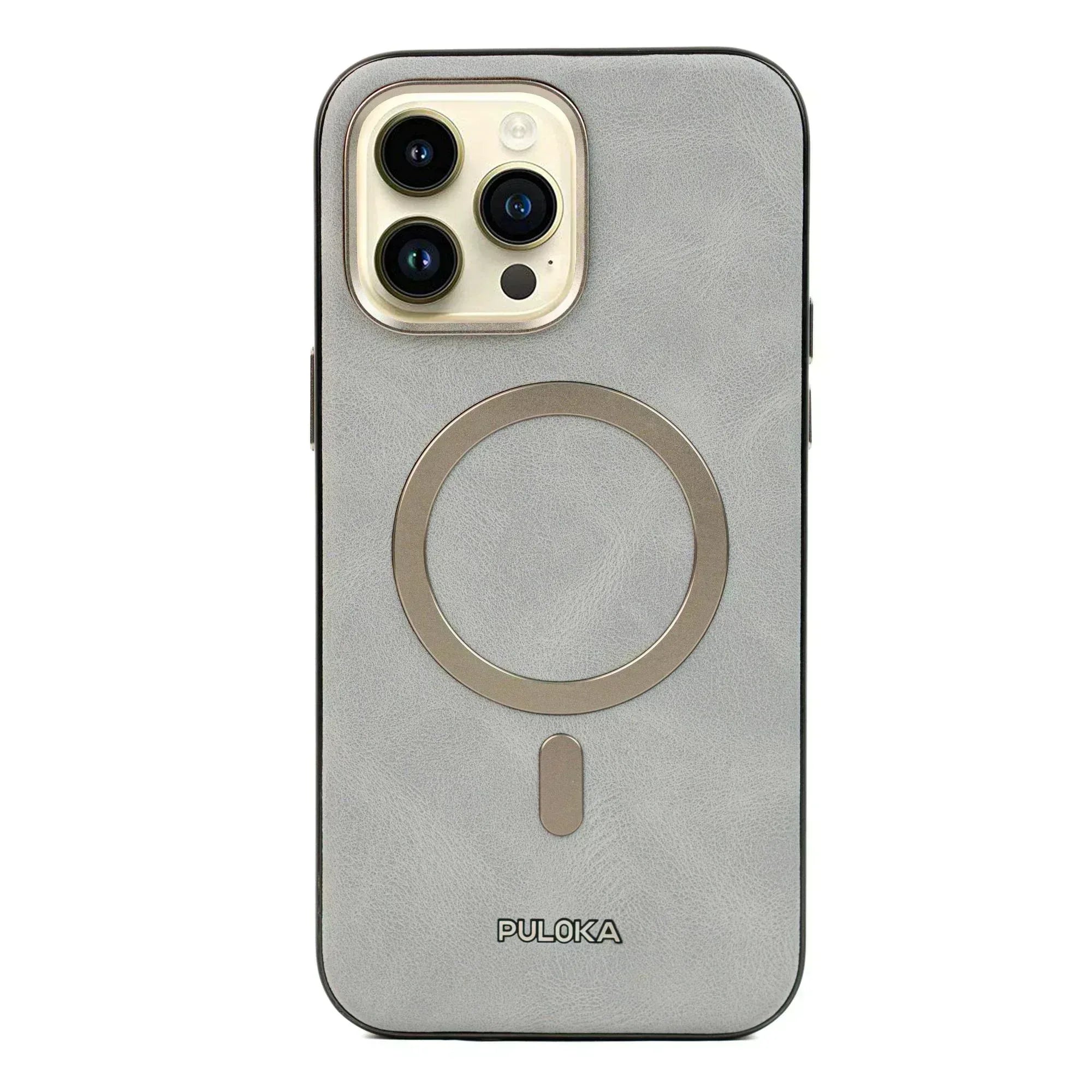 Puloka Solemn Leather Case iPhone 16 Pro Max - Three