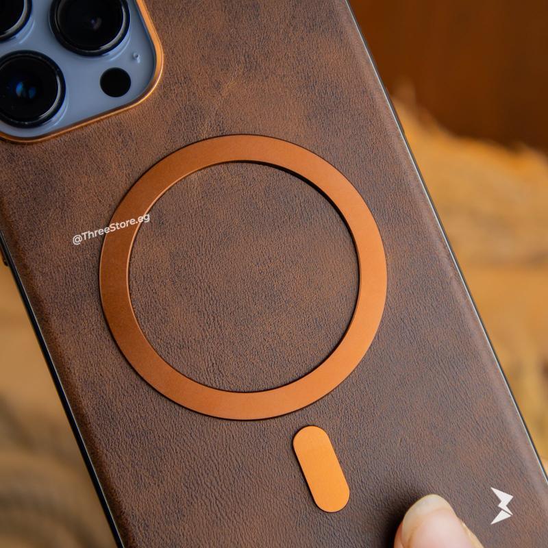 Puloka Solemn Leather Case iPhone 16 Pro Max - Three