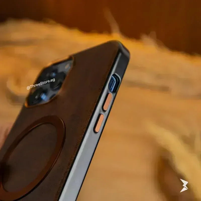 Puloka Solemn Leather Case iPhone 16 Pro Max - Three