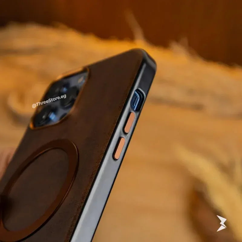 Puloka Solemn Leather Case iPhone 14 Pro Max - Three