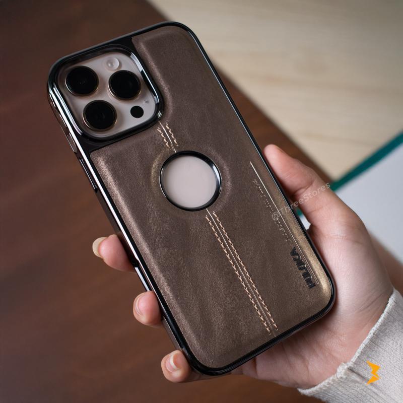 Puloka Superb Leather Case iPhone 16 Pro Max - Three