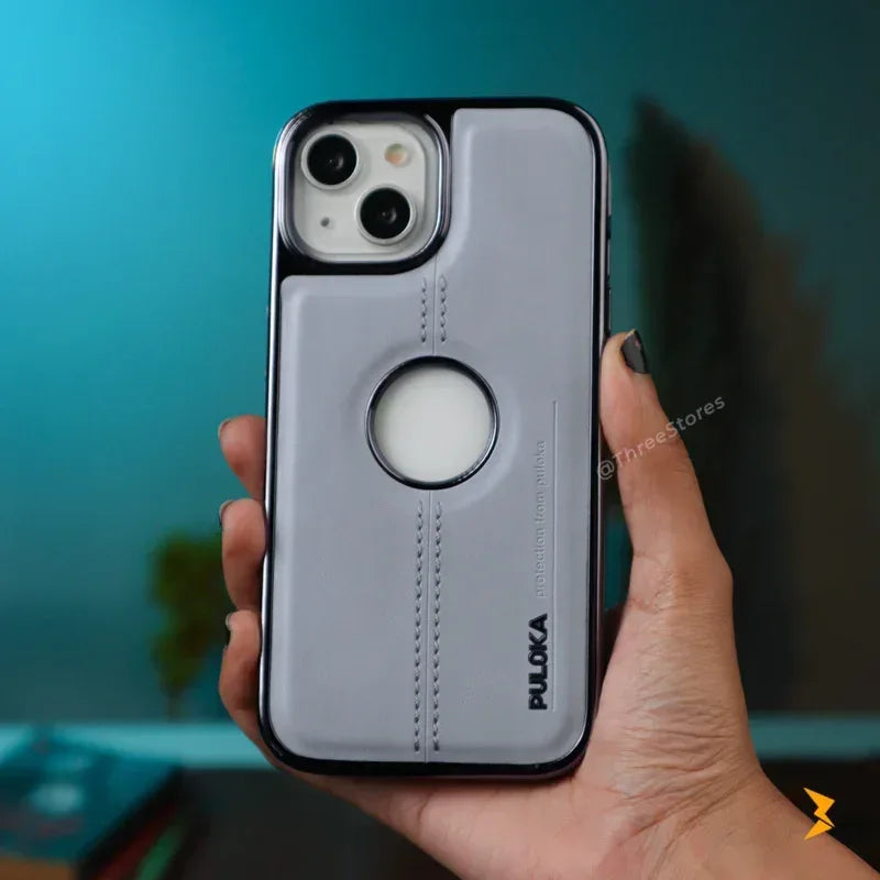 Puloka Superb Leather Case iPhone 13/14/15 - Three