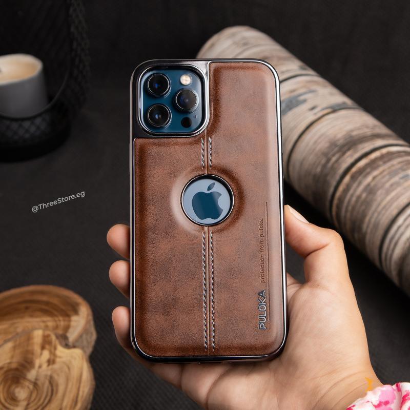 Puloka Superb Leather Case iPhone 13 Pro Max - Three