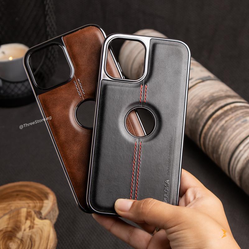 Puloka Superb Leather Case iPhone 13 Pro Max - Three